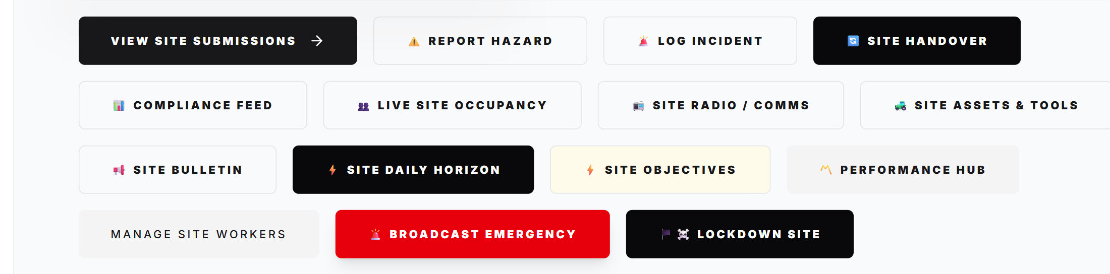 Supervisor command center